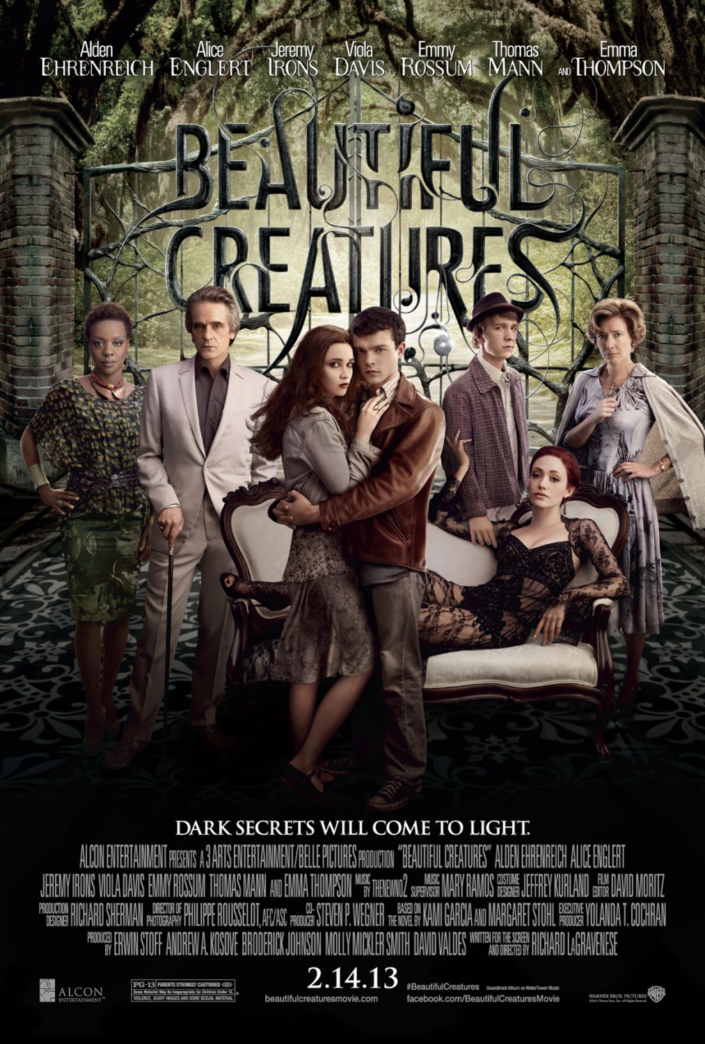 one sheet for the Warner Bros movie beautiful creatures